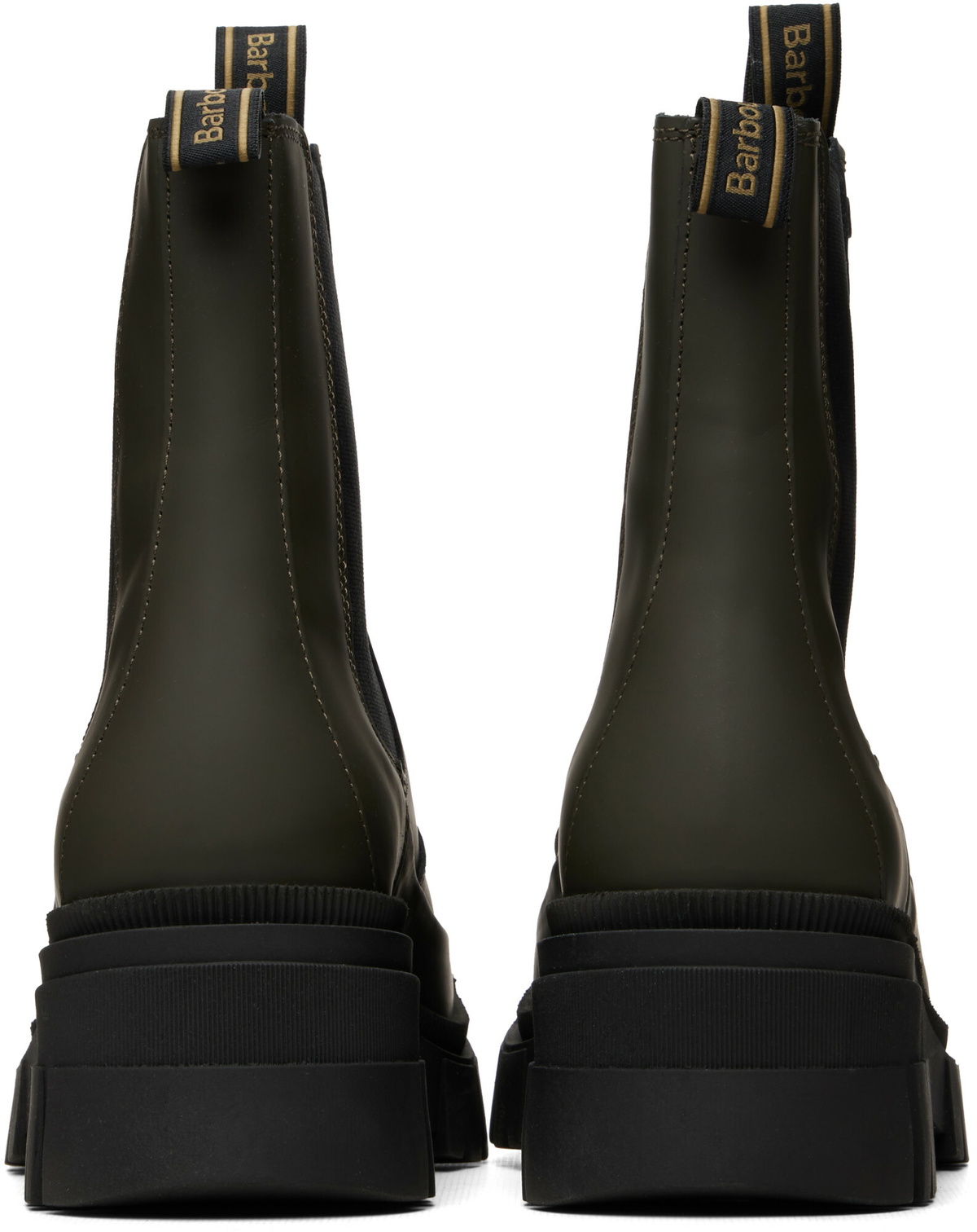 Barbour Khaki Sofie Chelsea Boots
