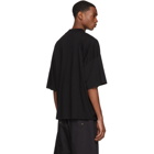 Jil Sander Black Mock Neck T-Shirt