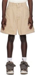 B1ARCHIVE Khaki Carpenter Shorts
