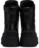 Dsquared2 Black Urban Combat Boots