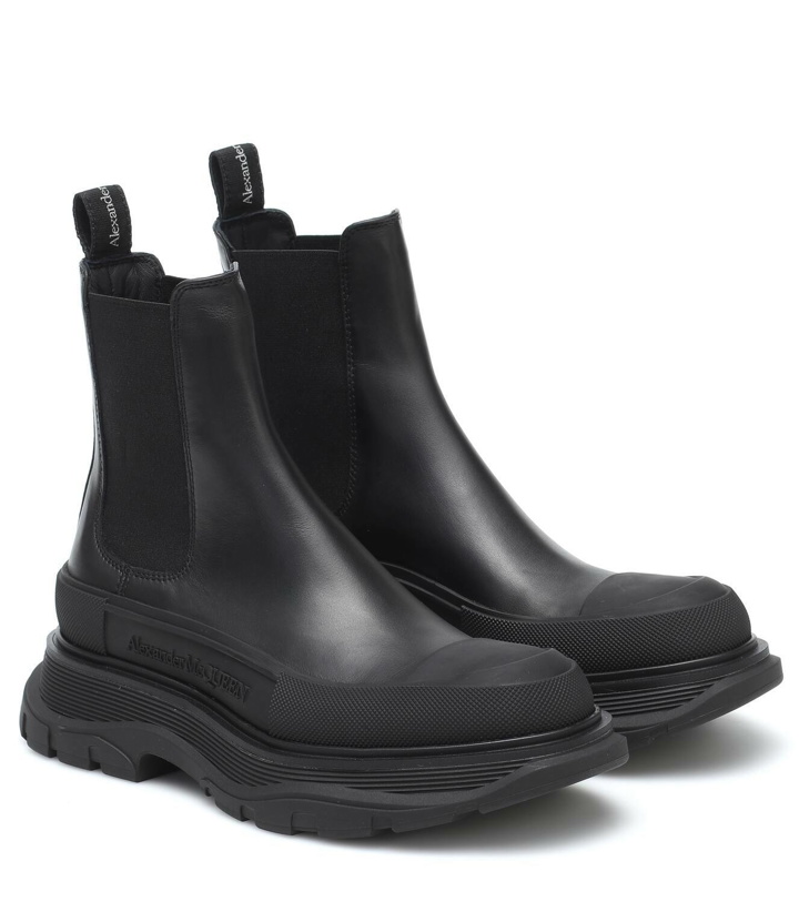 Photo: Alexander McQueen Tread leather ankle boots