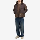 Pop Trading Company Men's Nylon Ripstop Puffer Jacket in Delicioso