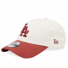 New Era LA Dodgers 9Forty Adjustable Cap in Stone