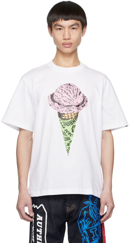 Photo: ICECREAM White Cone T-Shirt