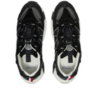 Moncler Men's Compassor Tech Runner Sneakers in Black