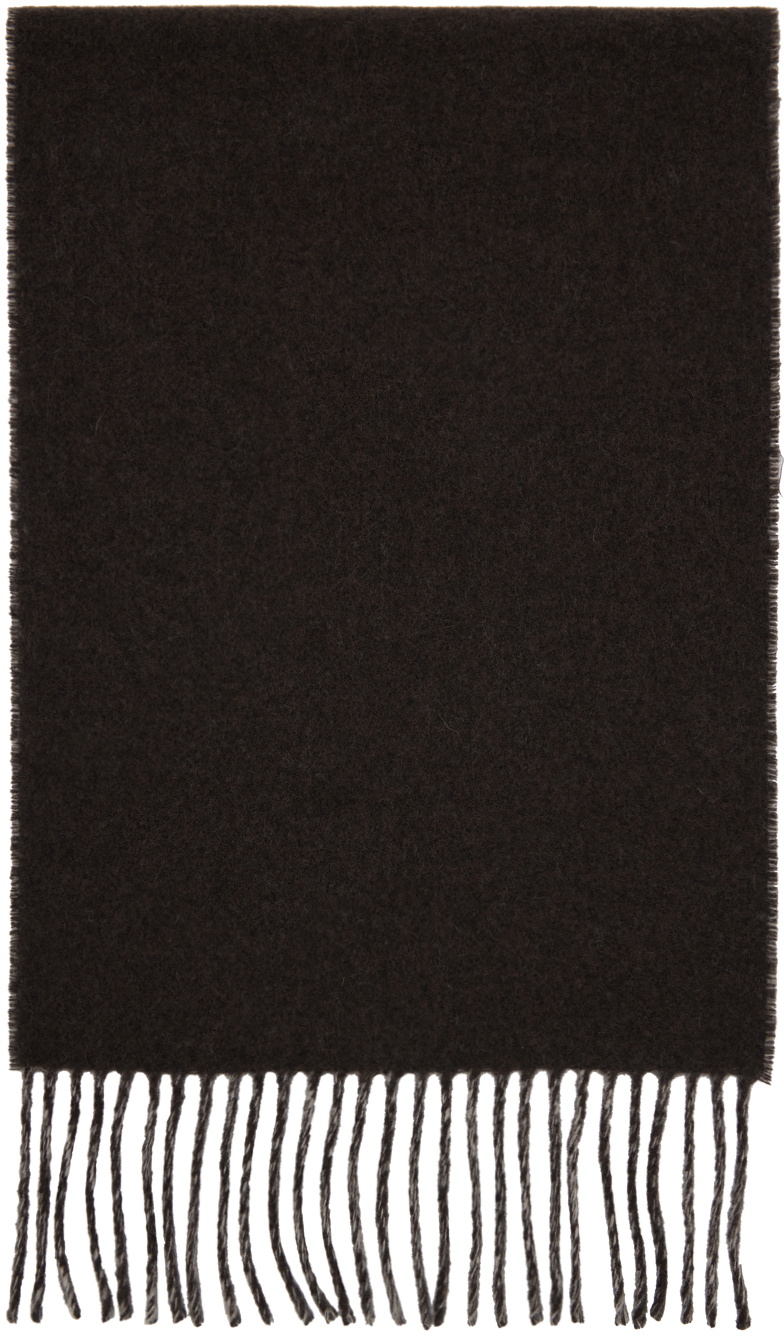 JACQUEMUS Brown Les Classiques 'L'écharpe Jacquemus' Scarf