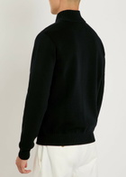 Raith Paco Hybrid Panelled Knit Jacket Navy
