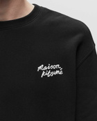 Maison Kitsune Maison Kitsune Handwriting Comfort Sweatshirt Multi - Mens - Sweatshirts