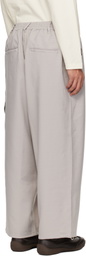 Y-3 Beige Sport Uniform Straight Cargo Pants