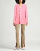 Plan C Womens Blazer in Pink