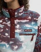 Columbia Helvetia™ II Printed Cropped Half Snap Multi-color Womens Fleece Jacket