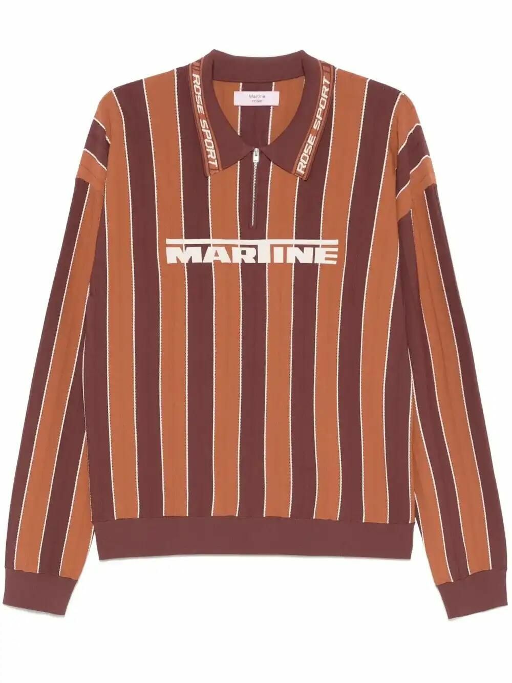 Martine Rose Printed Polo Shirt Martine Rose