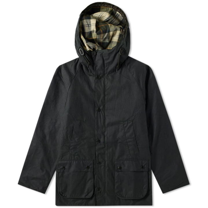 Photo: Barbour SL Bedale Hooded Wax Jacket - Japan Collection Sage