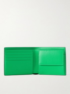 Balenciaga - Logo-Embossed Leather Billfold Wallet