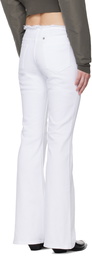 Givenchy White Slim-Fit Jeans