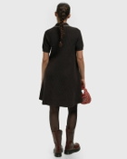 Badge Accent Cotton Polo Dress