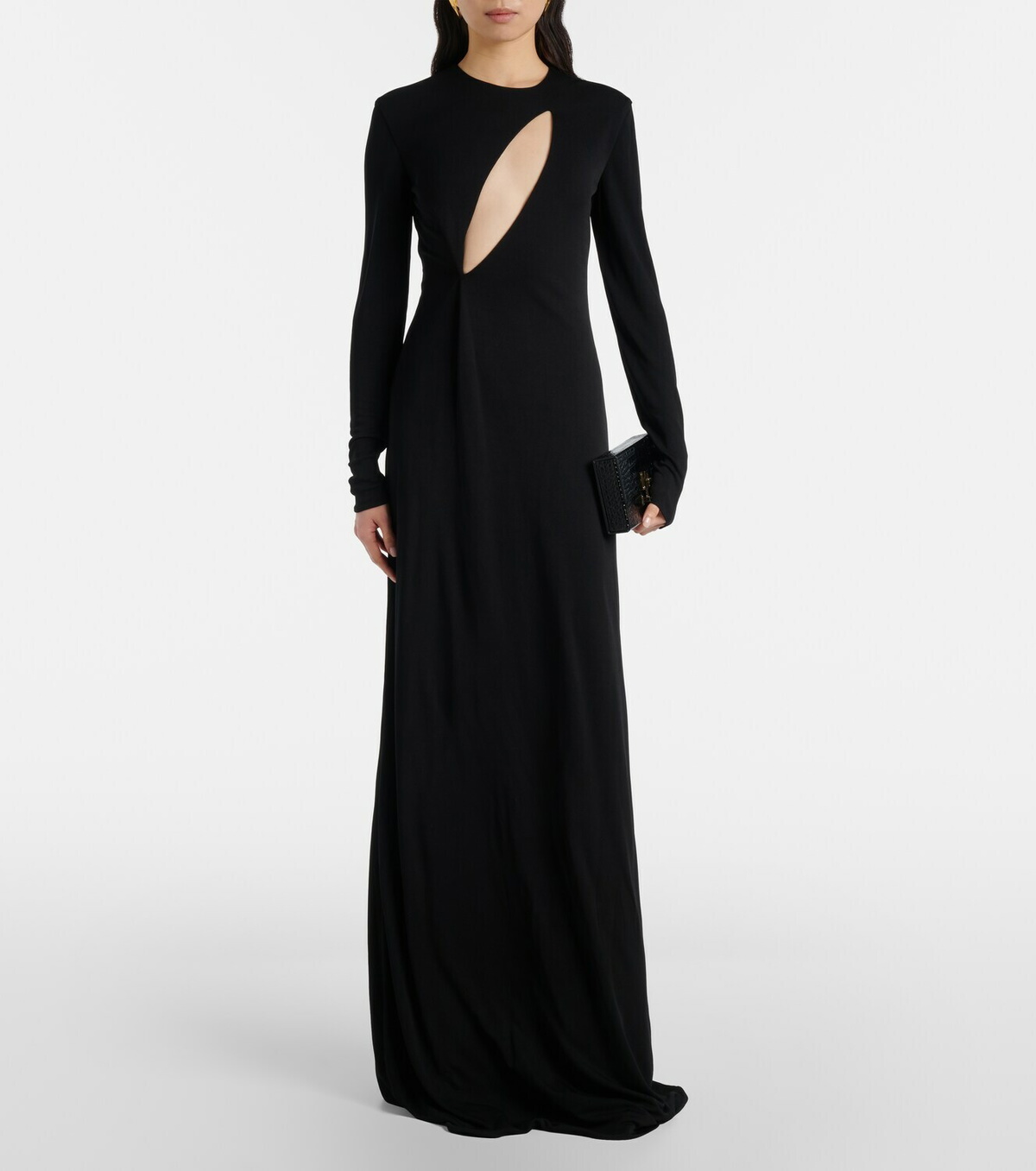 Tom Ford Cutout crêpe jersey gown