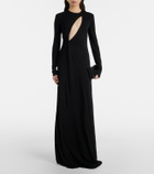 Tom Ford Cutout crêpe jersey gown