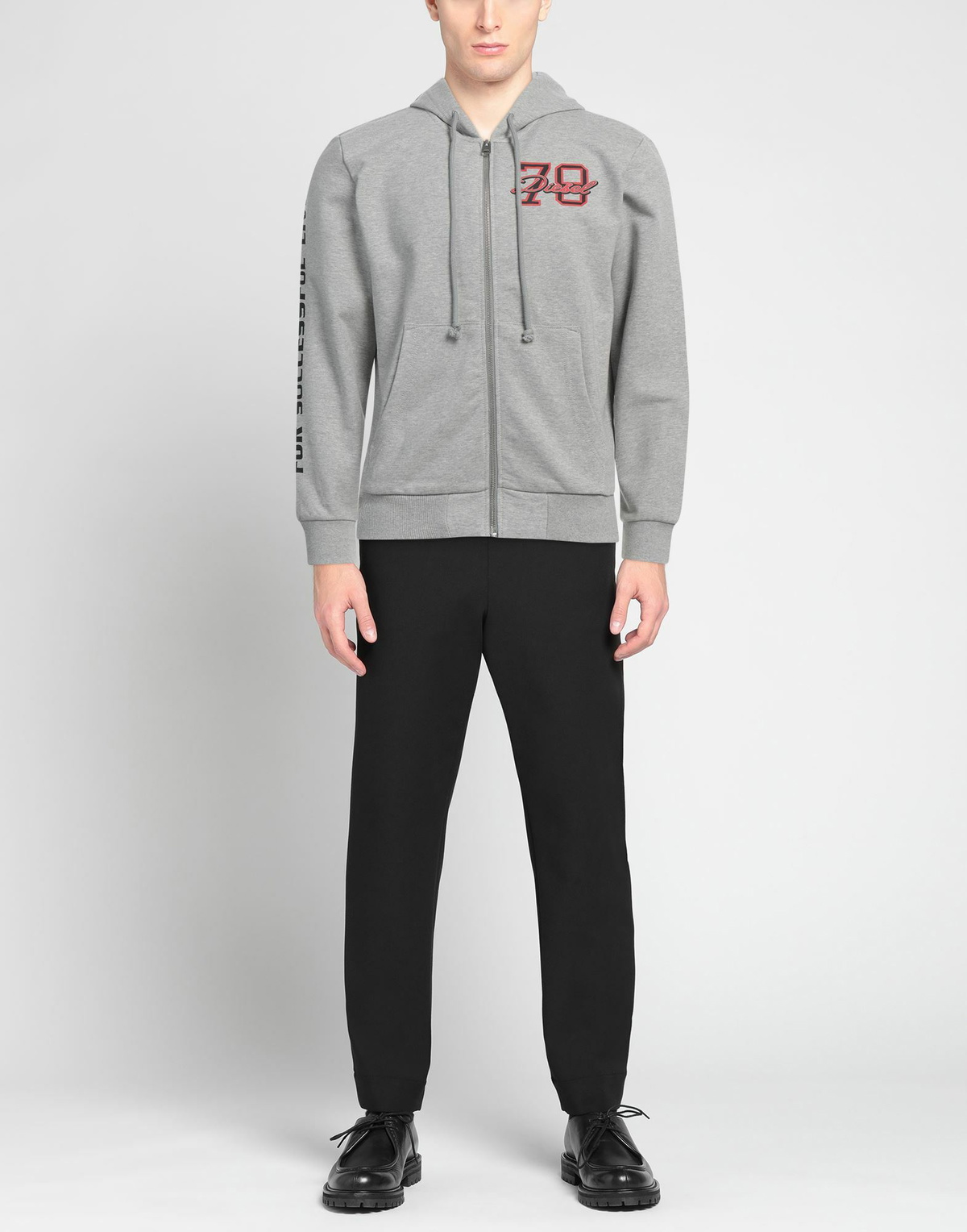 Diesel Mens Sweatshirt Light in Grey