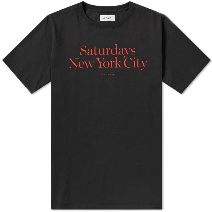 Photo: Saturdays NYC Miller Standard Tee