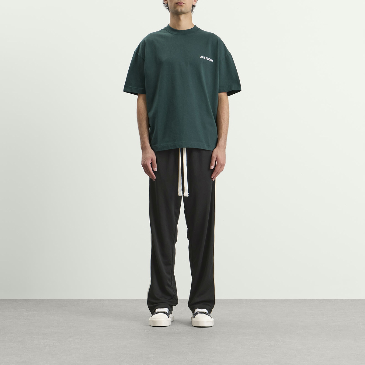 Cole Buxton Men's Classic Track Pants in Black