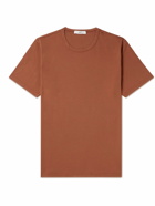 Mr P. - Garment-Dyed Cotton-Jersey T-Shirt - Orange