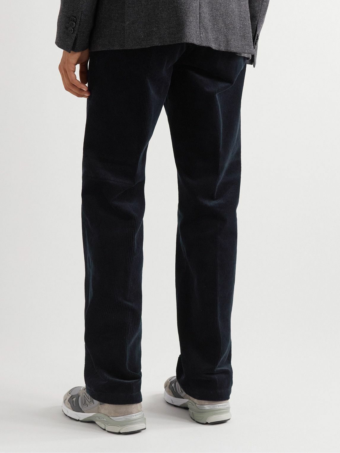 ASPESI Men's Cotton Twill Pants Blue