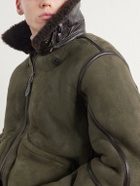 Polo Ralph Lauren - Shearling Flight Jacket - Green