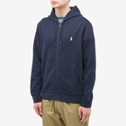 Polo Ralph Lauren Men's Double Knit Tech Zip Hoodie in Aviator Navy