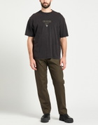 Guess Mens T-shirt Dark in Brown