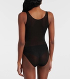 Magda Butrym Semi-sheer scalloped bodysuit
