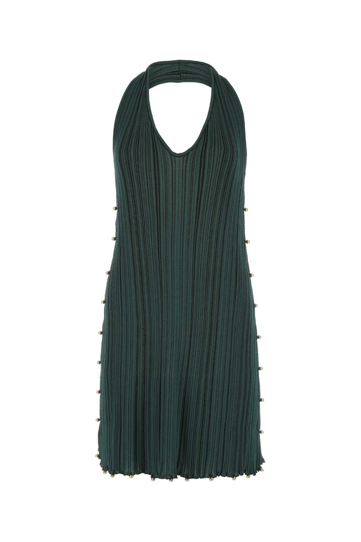 ワンピース BOTTEGA VENETA Dark Brown Wool Mini Dress Bottega Veneta Dark Brown Wool Mini Dress Bottega Veneta