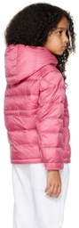 Moncler Enfant Kids Pink Dalles Down Jacket