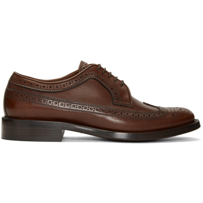 Burberry Brown Aleighton Brogues Burberry Prorsum