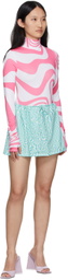 FENSI SSENSE Exclusive White & Pink Oraculo Bodysuit