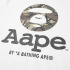 AAPE Moonface Green Camo Tee