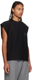 Alexander Wang Black Graphic 'Beefy' T-Shirt