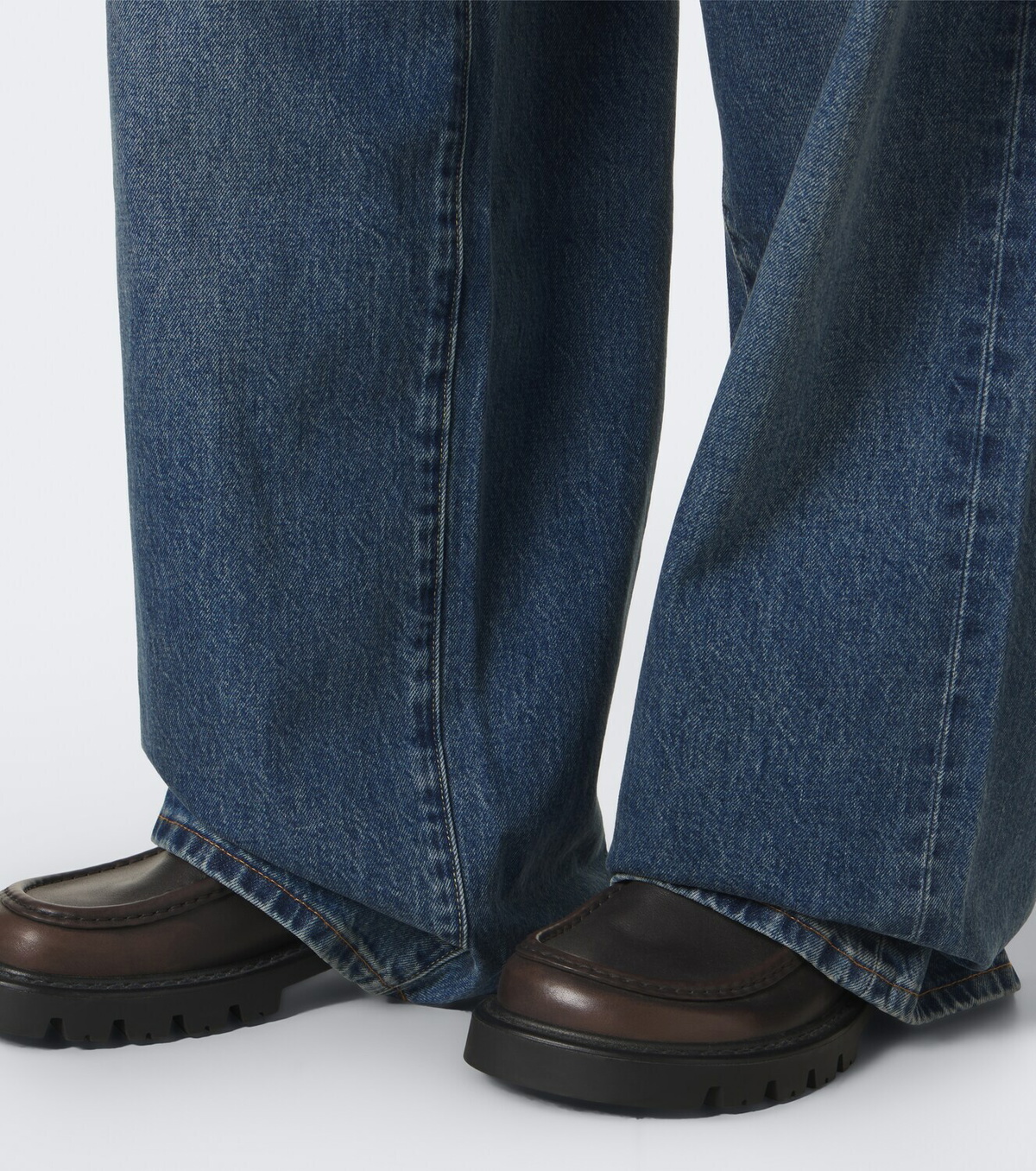 Sacai x Levi's® belted wide-leg jeans