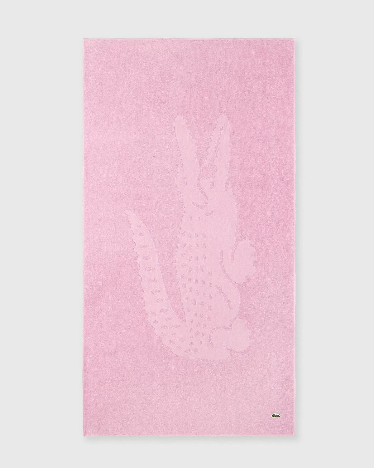 Lacoste Lsport Beach Towel 90 C Mx160 Cm Blue Home Fragrance