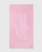 Lacoste Lsport Beach Towel 90 C Mx160 Cm Blue Home Fragrance