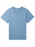 Onia - Garment-Dyed Cotton and Modal-Blend Jersey T-Shirt - Blue