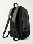 Master-Piece - Slick Large Canvas and Leather-Trimmed CORDURA Backpack