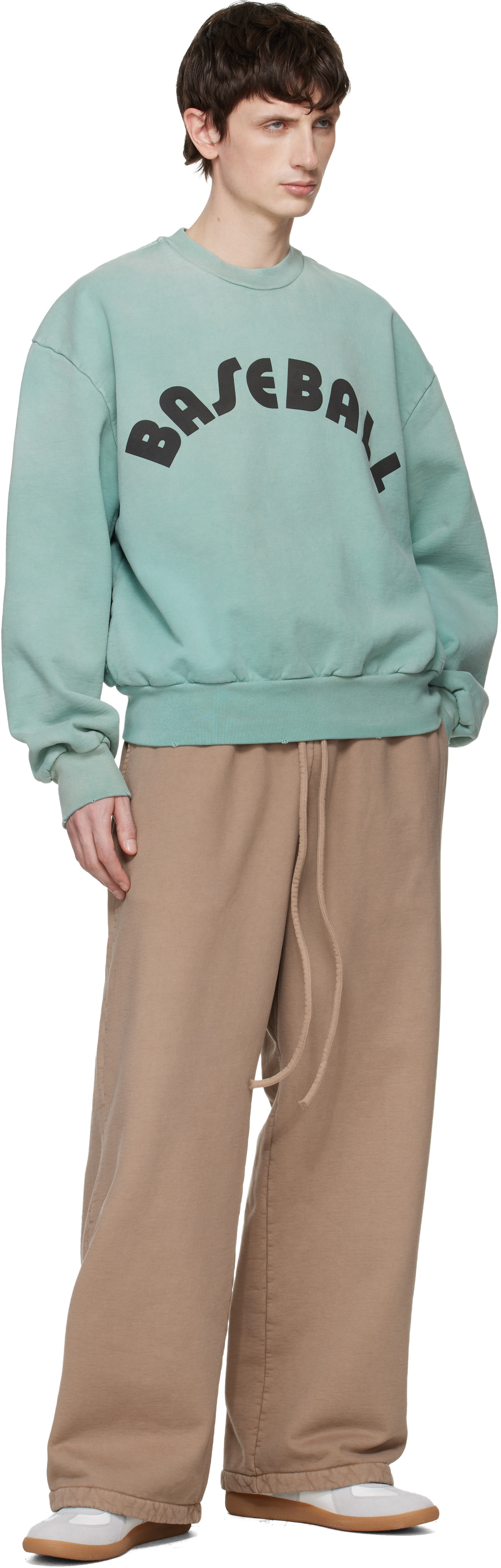 Fear of God Blue Baseball Classic Half Raglan Sweatshirt