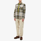 Barbour Men's Cannich Overshirt in Forest Mist Tartan