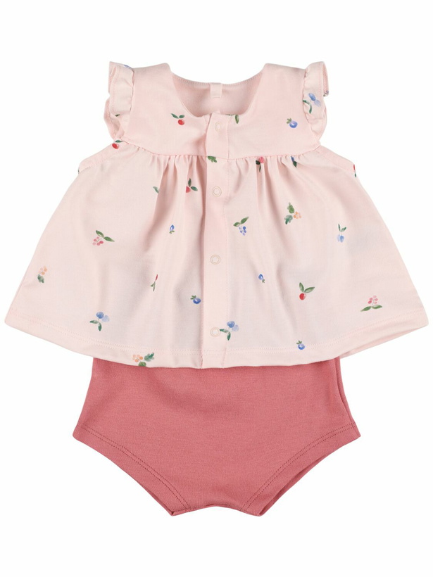 Photo: PETIT BATEAU Printed Cotton Shirt & Diaper Cover