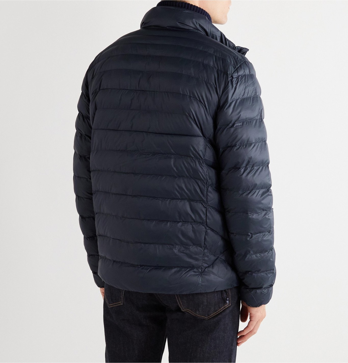 Polo Ralph Lauren - Quilted Padded PrimaLoft Shell Jacket - Blue Polo ...