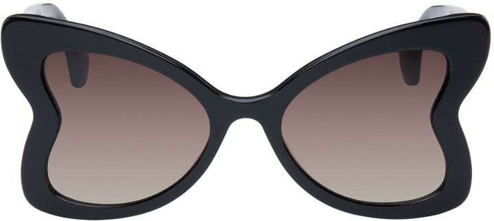 Photo: Vivienne Westwood Black Athalia Sunglasses