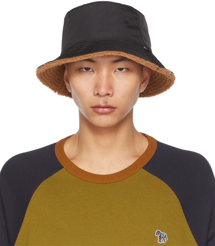 Photo: PS by Paul Smith Black Bucket Hat