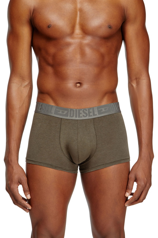 Photo: Diesel Three-pack plain boxer briefs - Trunks Mens in Multicolor