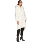Mr and Mrs Italy White Nick Wooster Edition Shearling Parka